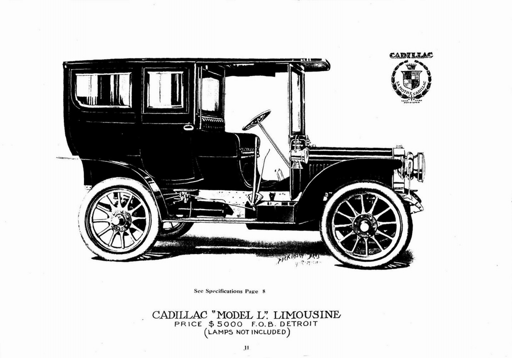 1906 Cadillac Advance Folder Page 10
